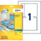 Avery AV06926 CD Insert Matt Inkjet - White