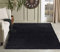 Serdim Rugs Living Room Shaggy Area Rugs, Polypropylene, Black, 120x170cm(4'x5'6)