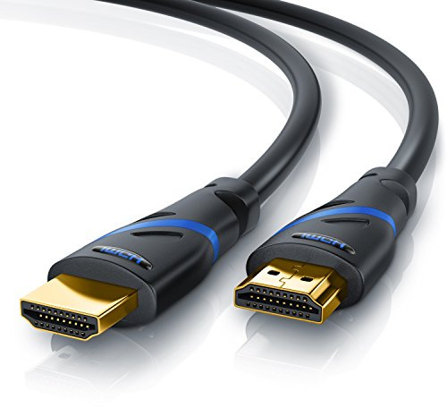 CSL - 10m 8k HDMI Kabel 2.1 - zertifiziertes Kabel 4k@120Hz 8k@60Hz, UHD II Ultra High Speed Ethernet 48Gbps HDMI 2.1 16k / 2.0 4k, HDR 10+ eARC 3D VRR HDCP 2.2&2.3 Gaming TV PS5 Xbox