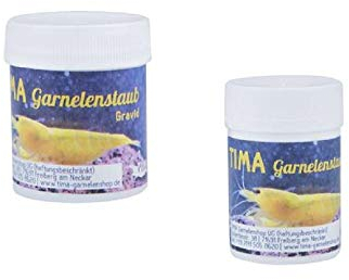 TIMA Garnelenshop® Garnelenfutter I Garnelenstaub I Futter für Garnelen I Gravid Serie I Made in Germany I Energie-Booster I Eifleckbildung I Top Mineralien und Proteine I Premium Nährstoffe I 20g
