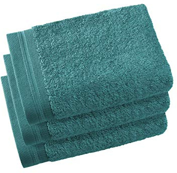 De Witte Lietaer Contessa Toallas para Invitados, Cotton, Lake Green, 340x60 cm