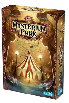 Asmodee Mysterium Park, Juego de Mesa Cooperativo de Misterio y Deducción Visual con Visiones e Investigación de un Crimen, A Partir de 10 Años, De 2 a 6 Jugadores, 30 Minutos, Español y Portugués