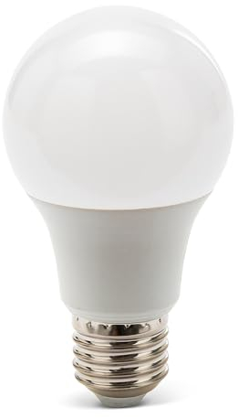 Velamp SMD-LED-Lampe, Standard A60, 9 W / 806 lm, E27-Sockel, 4000 K, Weiß