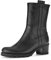 Gabor Damen Klassische Stiefeletten, Frauen Boots,Moderate Mehrweite (G),Lammfell,Booties,halbstiefel,Kurzstiefel,schwarz,41 EU / 7.5 UK