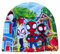 Wintermütze Spidey Marvel Mütze für Kinder mit Aufdruck 100% Polyester, mehrfarbig, 46