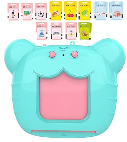 Sprechende Lernkarten, Taschenleser mit Sound, Smart Start Talking mit 112 Karten für 1-2 Jahre Kinder, perfekt für frühes Lernen und Spaß