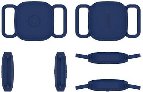 Silicone Cover For Tile by Life360 Mate 2024 Tracker, Full-Body Scratch Resistant Protective Holder for Tile Tracker (Blue)