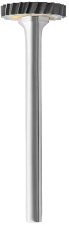 Fresa in carburi cementati per la scanalatura per la lavorazione della pietra per smussare la lavorazione della pietra con gambo rotondo Strumento di macinazione per metallo