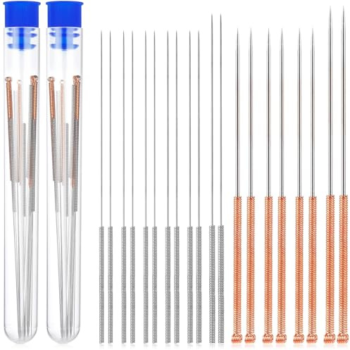 Teouuas 20 Pièces Kit de Nettoyage d'Aiguilles pour Buses d'Imprimante 3D | Aiguilles de Nettoyage pour Buses d'Imprimante 3D, Accessoires pour Imprimante 3D, pour Accessoires Impression 3D Aiguille