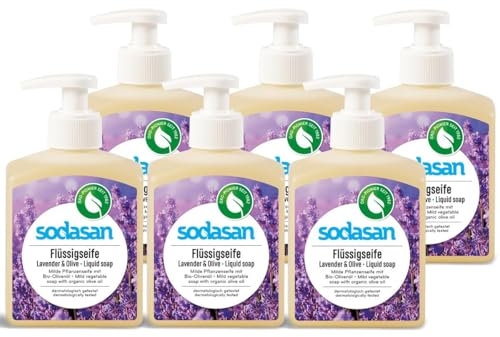 Flüssigseife Lavendel & Olive 6 x 300 ml
