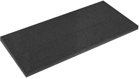 Sealey SF50BK 1200 x 550 x 50 mm Easy Peel Shadow Foam® Svart/Svart