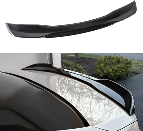 Fancemot Glossy Black Rear Spoiler Wing Compatible with 2022-2026 Honda Civic 11th Gen, Trunk Spoiler for Honda Civic Sedan