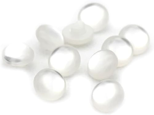 20pcs/Pack White Resin Colored Shirt Pearl Buttons Children Buckle for Sewing Accessories DIY Crafts Fasteners Haberdashery
