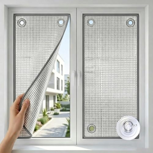 Película para Ventana Aluminio, Lámina Reflectante Aislante