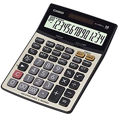 Casio Calcolatrice da tavolo DJ-240DPLUS