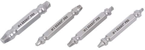 Trend Juego 4 Extractores Grabit para Tornillos y Pernos Dañados