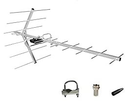SSL 26 Element TV Aerial HD Digital Freeview Loft/Outdoor Ariel Antenna 4G & 5G