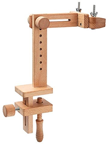 Viudecce Stickrahmen aus mit 360-Grad-Drehung, verstellbarer Schreibtischhalter, Kreuzstichrahmen, Rahmennähte, Stickständer