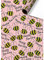 Stewo Geschenkpapier 1 Rolle 70 x 150 cm Biene Bee Rosa