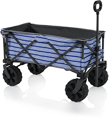 Campart Carro a mano pieghevole Saint-Michel – 103 l – fino a 70 kg – Porta posteriore – include borsa di trasporto – HC-0422