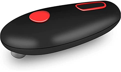 DAZZLEEX Apriscatole Elettrico, Cassaforte Automatico Cordless One Touch Can Opener Utensile da Cucina per Varie Bottiglie Portatile per Nuovi Barattoli Sigillati