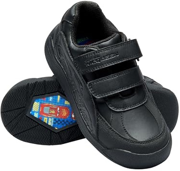 Disney Cars Boys School Shoes | Lightning McQueen Shoes | Boys School Trainers | Kids Black Trainers | Black 9