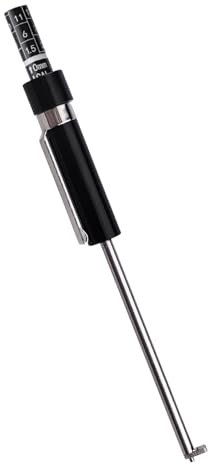 Bremsbelägen Messschieber, Bremsbelagdicken Zeitsparendes Tester Messgerät mit Scaleor Automotive Measurement, Auto Bremsbelag Erkennungsstift Fahrzeug-Bremsbelag-Dickenmesser für Bremsbeläge