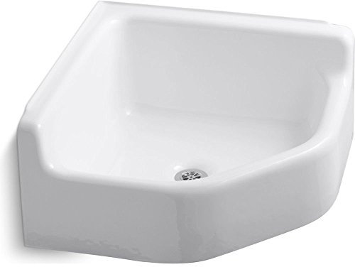 KOHLER Whitby K-6710-0 Évier de service Blanc