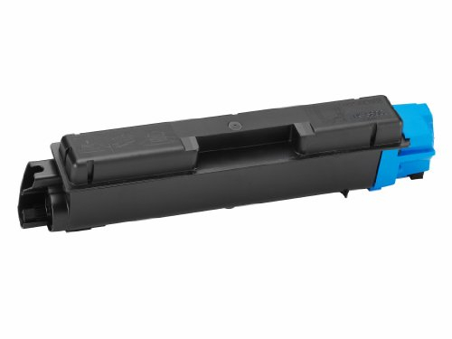 Kyocera TK-580C Toner Cyan, Original Tonerkartusche 1T02KTCNL0. Kompatibel für FS-C5150DN, Ecosys P6021cdn