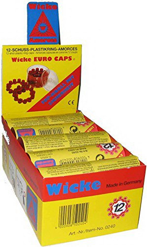 12er Ring Munition 240 Schuss in Rolle, Display mit 10 Rollen