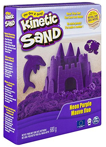 Spin Master Kinetic Sand Neon Sand - Large Spielsand, violett