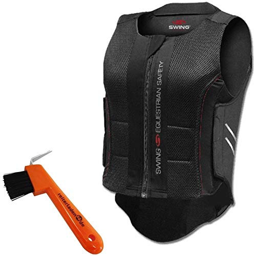 SWING Rückenprotektor P07 Flexible schwarz + Hufkratzer Reiterladen 24.de