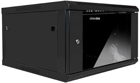 Aiten Data Armario Rack Mural 19 15U Medidas 600 x 450 x 790 mm Montado. Incluye Tornillos de Montaje y 2 Llaves para Cerradura Frontal