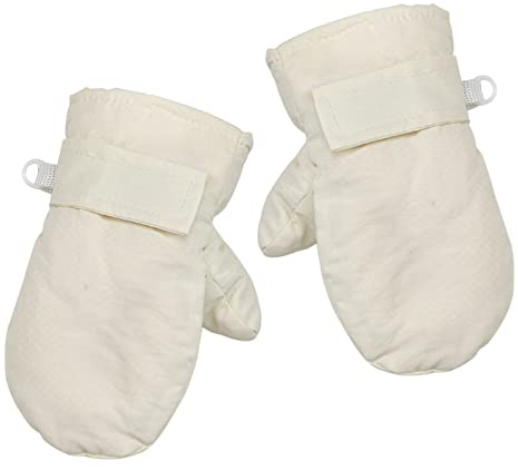 Moufles Ski Enfant, Gants Et Moufles BéBé GarçOn Fille, Mitaine Enfant Hiver ImperméAbles, BéBéS Filles Mitaines RéGlables En Plein Air, Snowboard Pour VéLo éQuitation Patinage 1-6 Ans (S, Beige)