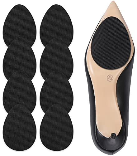 Ashoesert's Non Slip Shoe Pads Grips for Bottom of Shoes, Premium Silicone Self Adhesive Anti Slip Shoe Grips Stickers, High Heels Non Skid Sole Protectors
