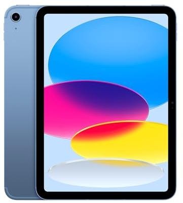 Apple 2022 iPad 10.9-inch, Wi-Fi + Cellular, 64GB - Blue (Renewed)