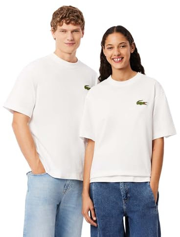 Lacoste T-shirt Bianco TH2745 BIANCO M