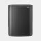 Brabantia Bo Touch Bin 2x30L – Extra Large Dual Compartment | Soft Touch Waste Separation with Inner Buckets | Space-Saving Rubbish Bin for Kitchen or Utility | Confident Grey