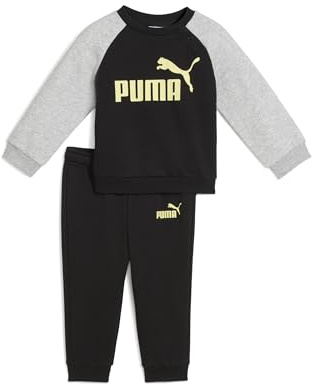 PUMA MINICATS ESS Raglan Crew Set FL INF