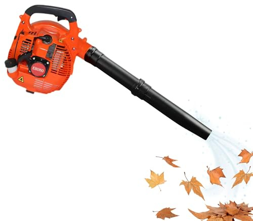 Yasta Soffiatore a Scoppio Motore Benzina 26cc 2 Tempi Soffiatore Per Foglie e Detriti Neve Pulizia Giardino Vialetti Strade Attrezzo Da Giardinaggio