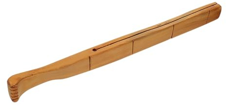 Abaodam Martillo de Masaje Rascador de Espalda de Madera Herramienta de Masaje Relajante para Aliviar el Muscular para Uso el Hogar o Gimnasio