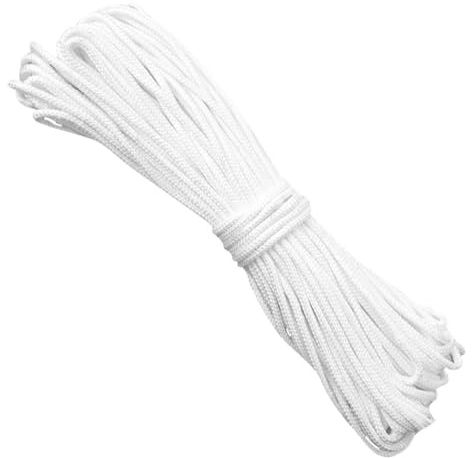 Horyue 20m White Blind Cord, 1mm Durable Nylon String for Window Shades