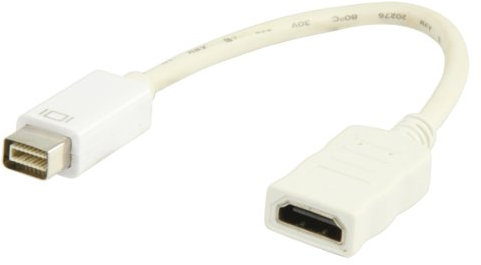 Valueline Cavo Adattatore da Mini DVI a HDMI, Bianco