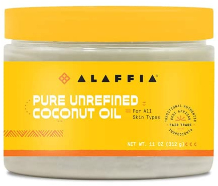 Alaffia Unrefined Coconut Oil 11 oz