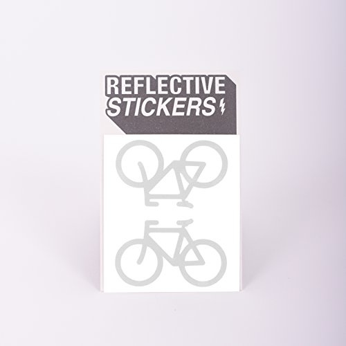 Reflective Berlin Decals Reflexaufkleber Bikes White Einheitsgröße
