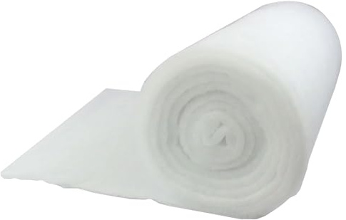 TENDEEVOLUTION Ouate de Rembourrage 100% polyester, 1 cm d’épaisseur, 210 cm de haut, Mousse De Rembourrage lavable idéale pour Coussin, peluche et tapisserie