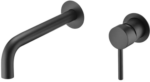 IMEX GLT023/NG ETNA Grifo de Lavabo Empotrado Negro Mate