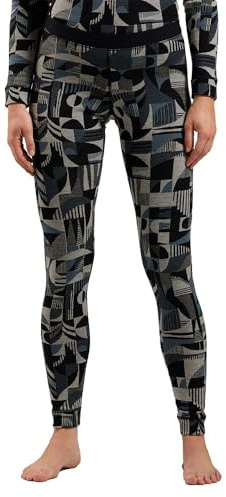 Odlo dam Leggings Odlo Thermo Leggings Damen Merino Heritage I Merino Unterwäsche Damen I Warme Thermounterwäsche