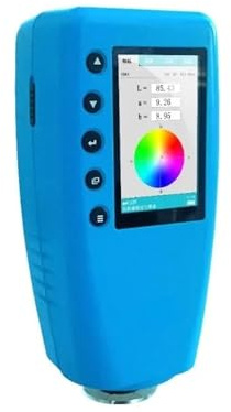 Bärbar kolorimeter Färganalysator Digital Precise Färgmätare Tester Färgskillnadsmätare Färgskärm 4 mm kaliber Mät färgmatchning
