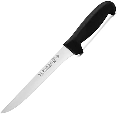 3Claveles 1297 - Cuchillo para deshuesar, 18 cm, 7 pulgadas